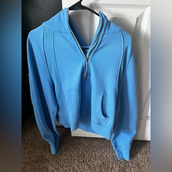 Lululemon Oversized Half Zip Scuba Hoodie - Picture 1 of 8